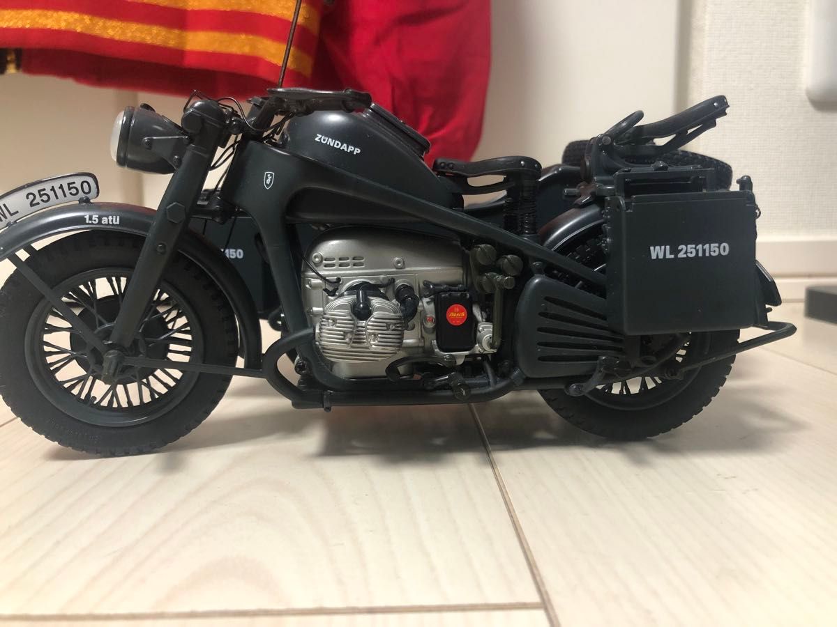 ドイツ陸軍ツェンダップKS750サイドカー シュコー製 SCHUCO ドイツ陸軍ツェンダップKS750サイドカー シュコー製 SCHUCO