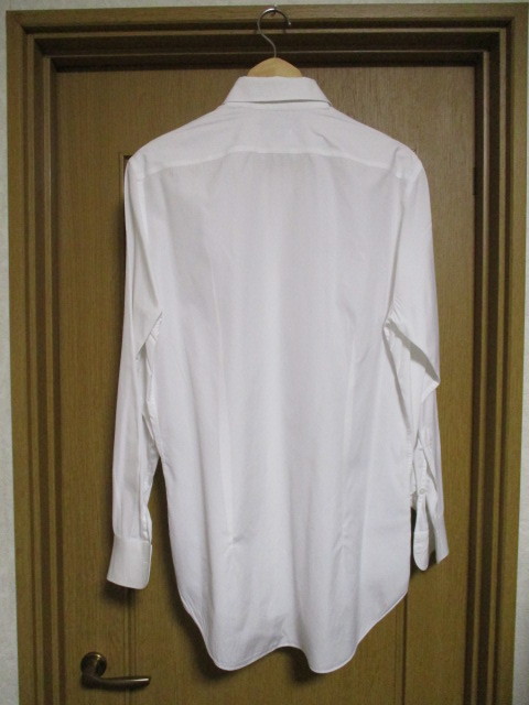 ゆうパケット可 FRAY フライ ワイドカラー ドレスシャツ　ホワイト 白　１６　４１_画像3