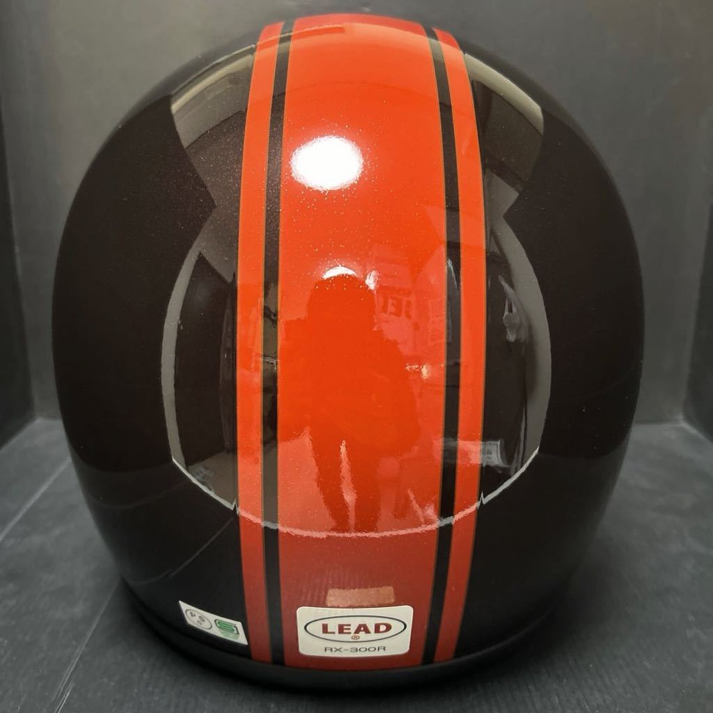 リード工業 RX-300R ヘルメット 火の玉カラー XLサイズ Z900RS (A60228-104)の画像5