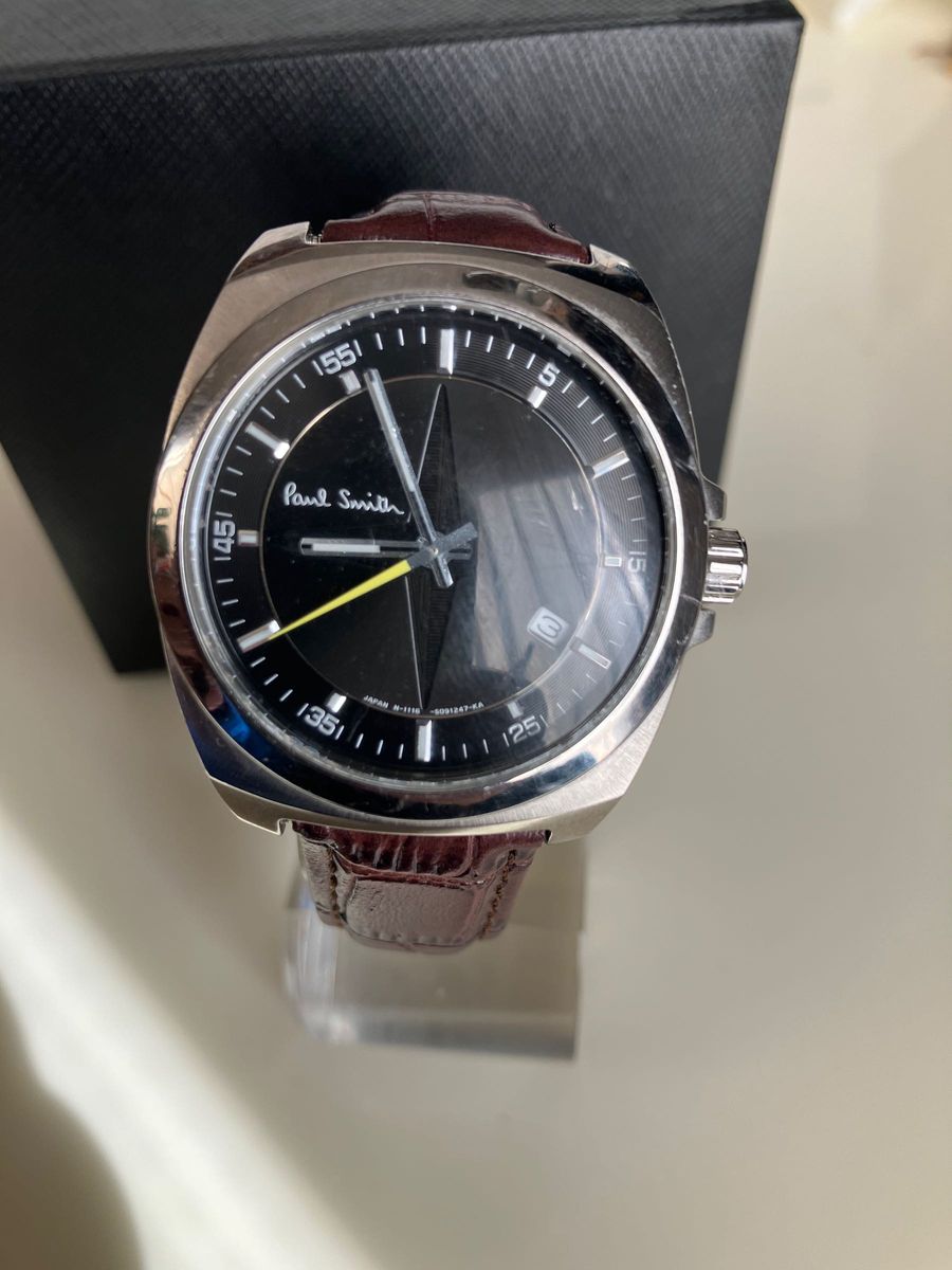 Paul Smith ポールスミス 腕時計1116-S060761HST稼働電池交換 Paul Smith ポールスミス 腕時計1116-S060761HST稼働電池交換