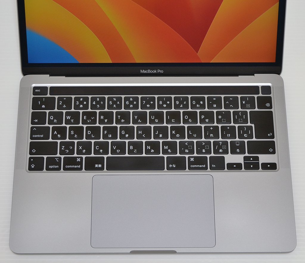 ★MacBook Pro 13-inch 2020 Core i5(2GHzクアッドコア)16GB/SSD512GB/Four Thunderbolt/Ventura/スペースグレイ★_画像2