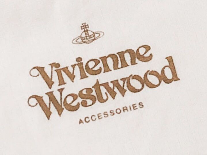 ヴィヴィアン・ウエストウッド「Vivienne Westwood」 バッグ保存袋（3624）正規品 付属品 内袋 布袋 巾着袋 ホワイト58×42cm 大きめ_画像2