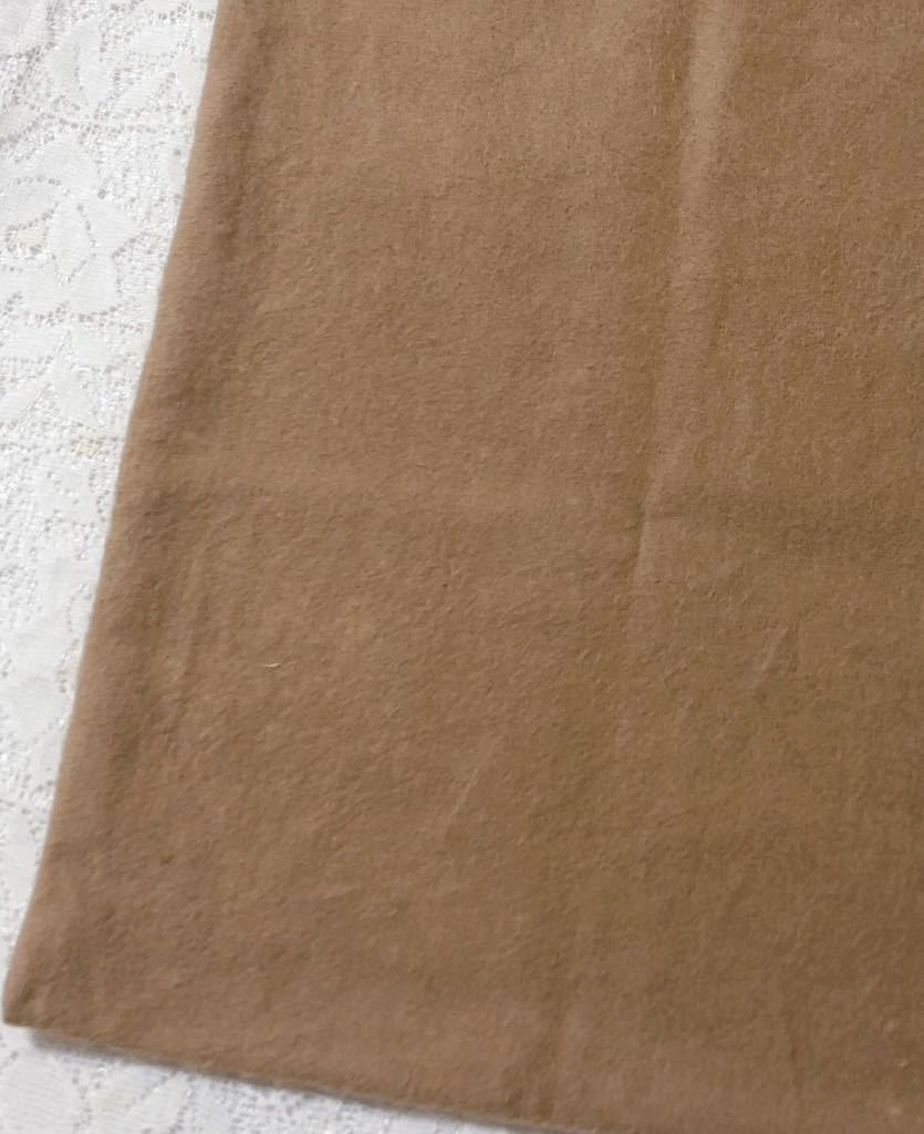 ロエベ「LOEWE」バッグ保存袋 旧型 ヴィンテージ(3394) 正規品 付属品 内袋 布袋 巾着袋 布製 ブラウン 48×37cm わけあり_毛羽立ち、シミがあります
