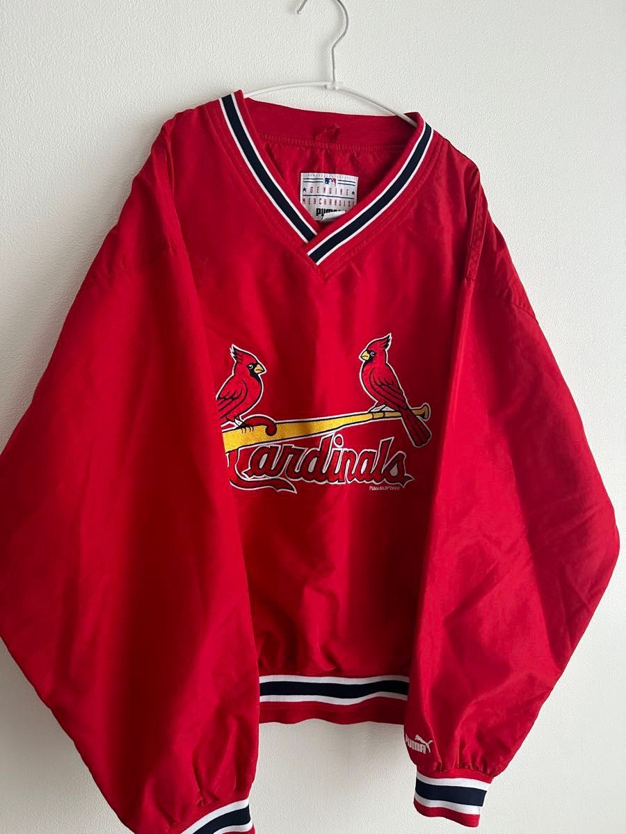 PUMA 90s ナイロンプルオーバー candinala 鳥 STARTER NBA 赤 PUMA 90s ナイロンプルオーバー candinala 鳥 STARTER NBA 赤