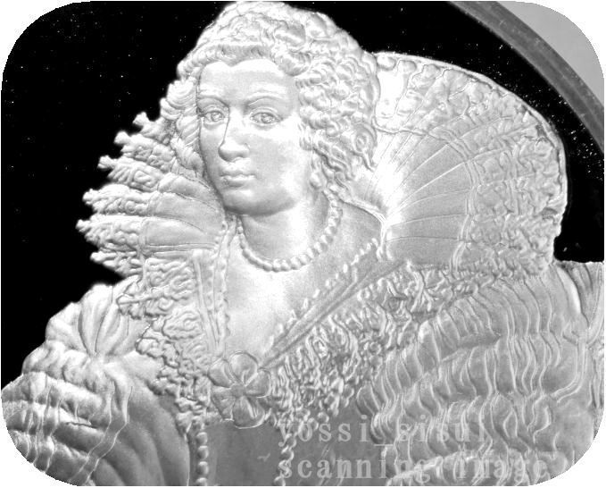 レア 希少品 世界の偉大な画家 絵画 ルーベンス フランス王妃 肖像画 ハプスブルク家 純銀製 Silver925 メダル コイン コレクション 章牌_画像1