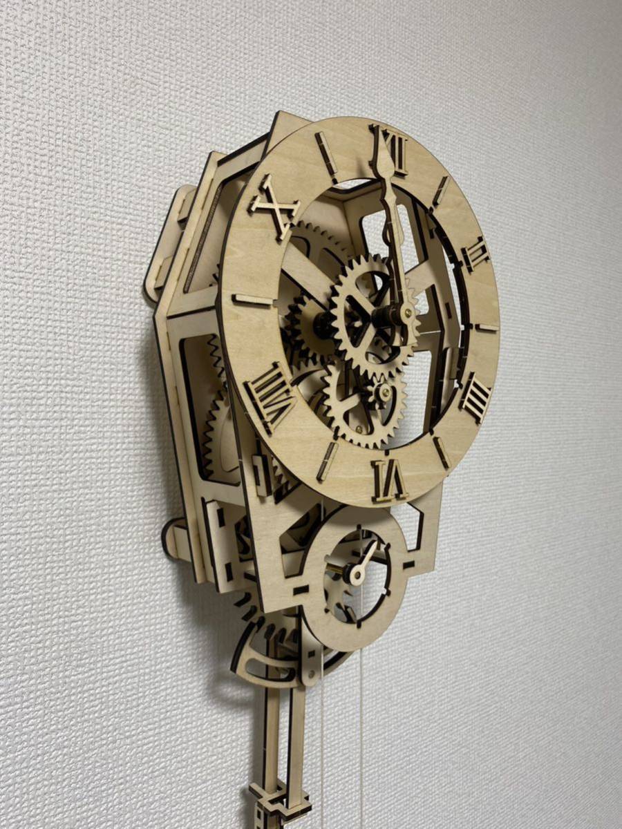 木製機械式振り子時計キット「スタンダード」_画像1