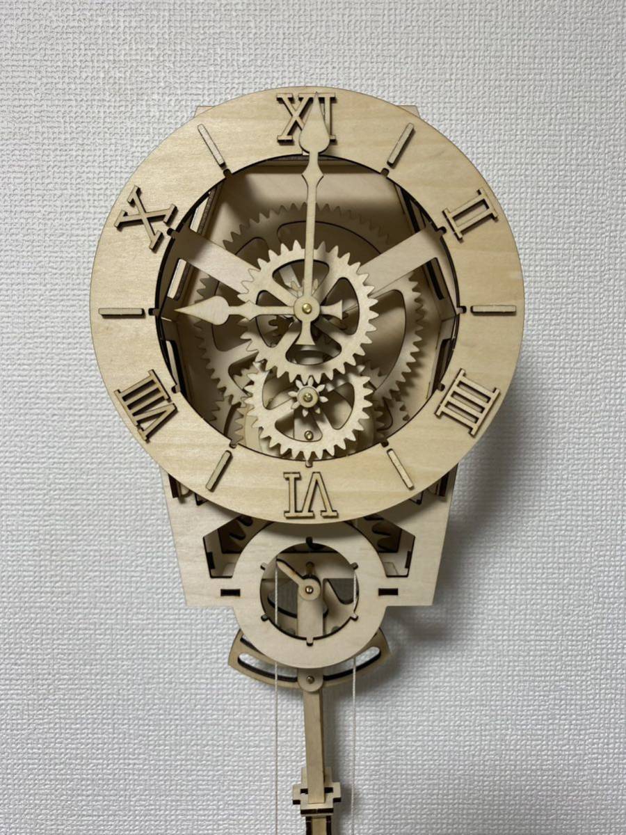 木製機械式振り子時計キット「スタンダード」_画像6
