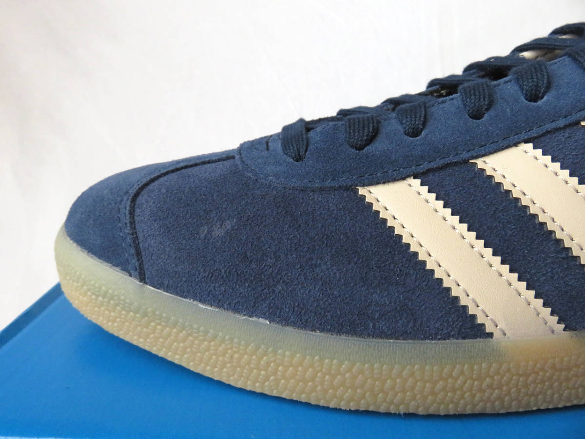 新品 Adidas Originals アディダスオリジナルス ガゼル Night Indigo US9.5 IG6201 2024 ネイビー ガムソール Gazelle ガッツレー_画像6