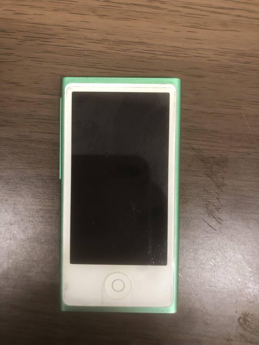 【s1940】［中古品］i Pod nano 16GB MD478J グリーン☆初期化済み☆_画像1