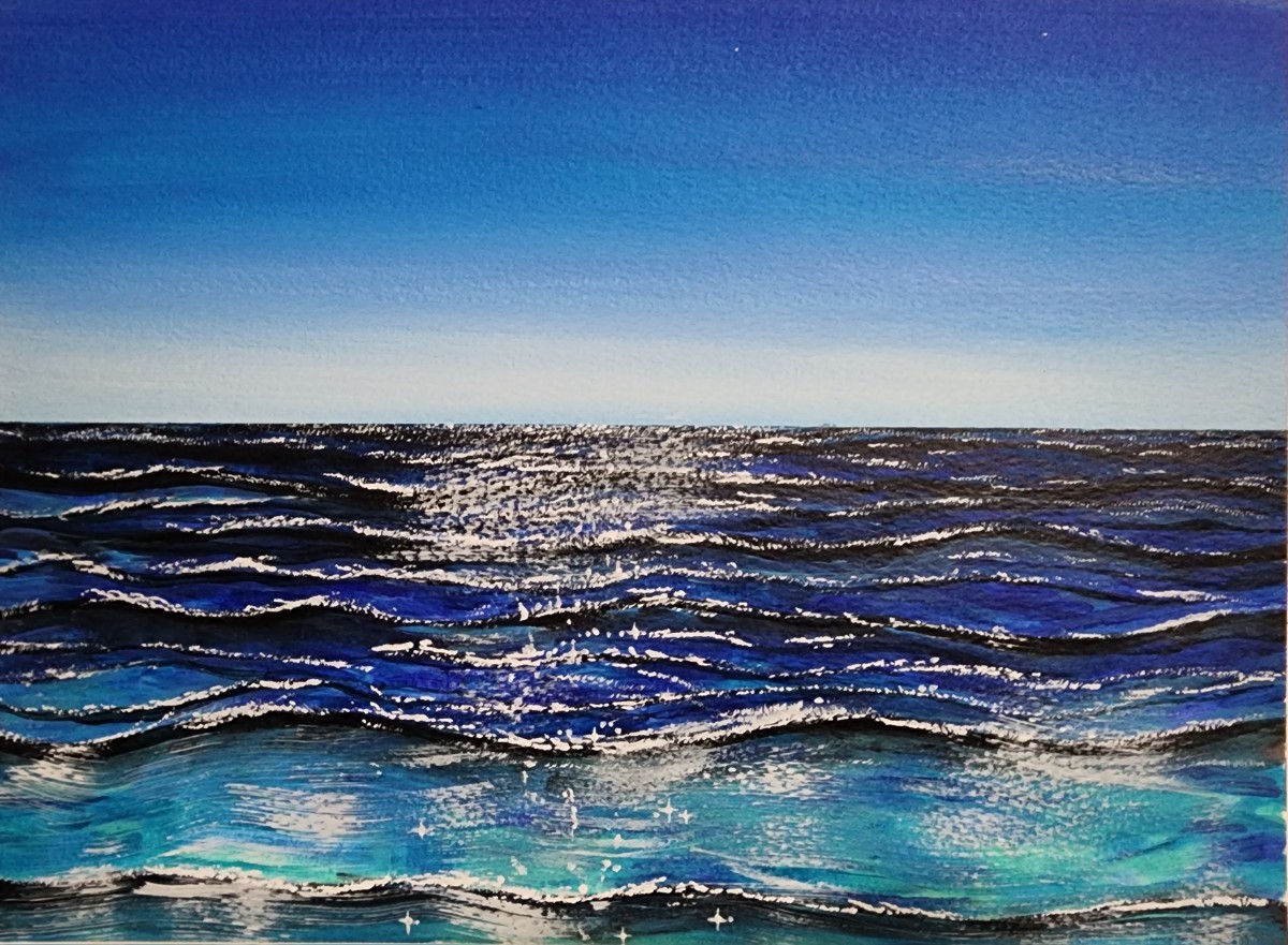 アクリル画 海 風景画 絵画 イラスト アート 海の絵 原画|Yahoo アクリル画 海 風景画 絵画 イラスト アート 海の絵 原画|Yahoo