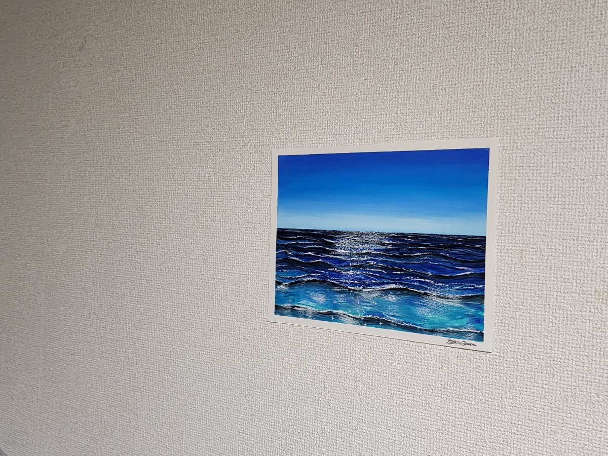 アクリル画 海 風景画 絵画 イラスト アート 海の絵 原画|Yahoo アクリル画 海 風景画 絵画 イラスト アート 海の絵 原画|Yahoo