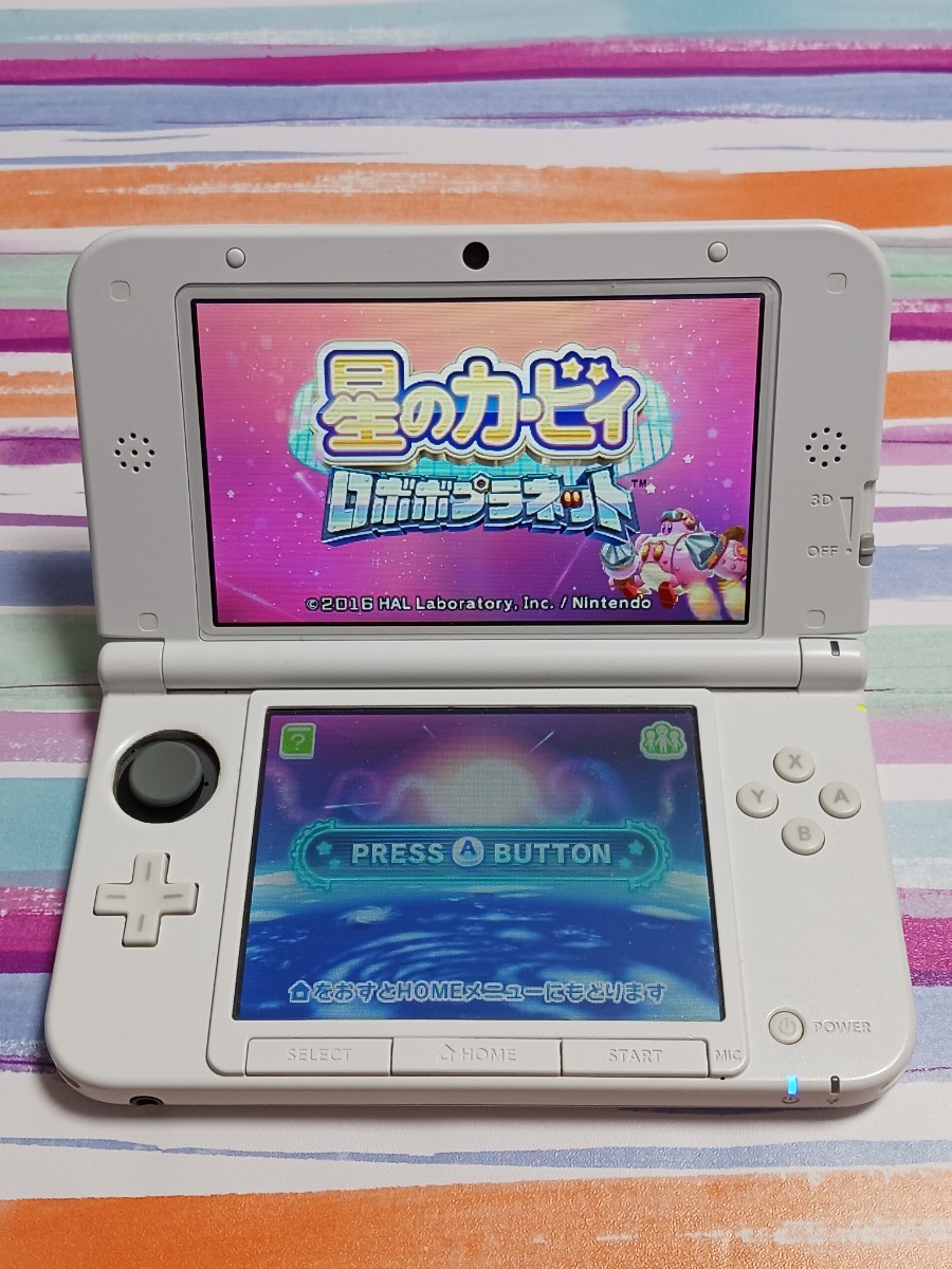 Nintendo 3DS　星のカービィ ロボボプラネット【管理】M4b23