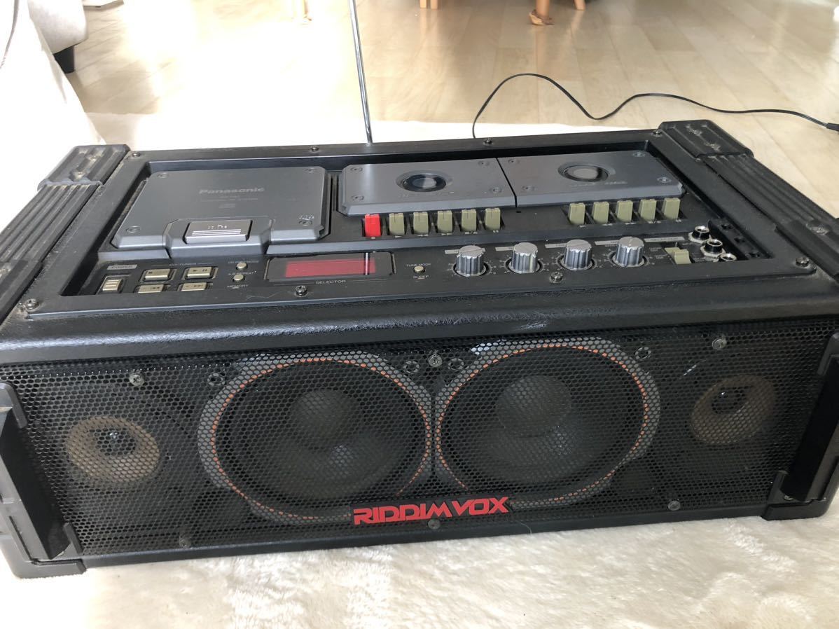 Panasonic パナソニック RX-PA7 パーソナル PAシステム RIDDIM VOX CDラジカセ_画像1