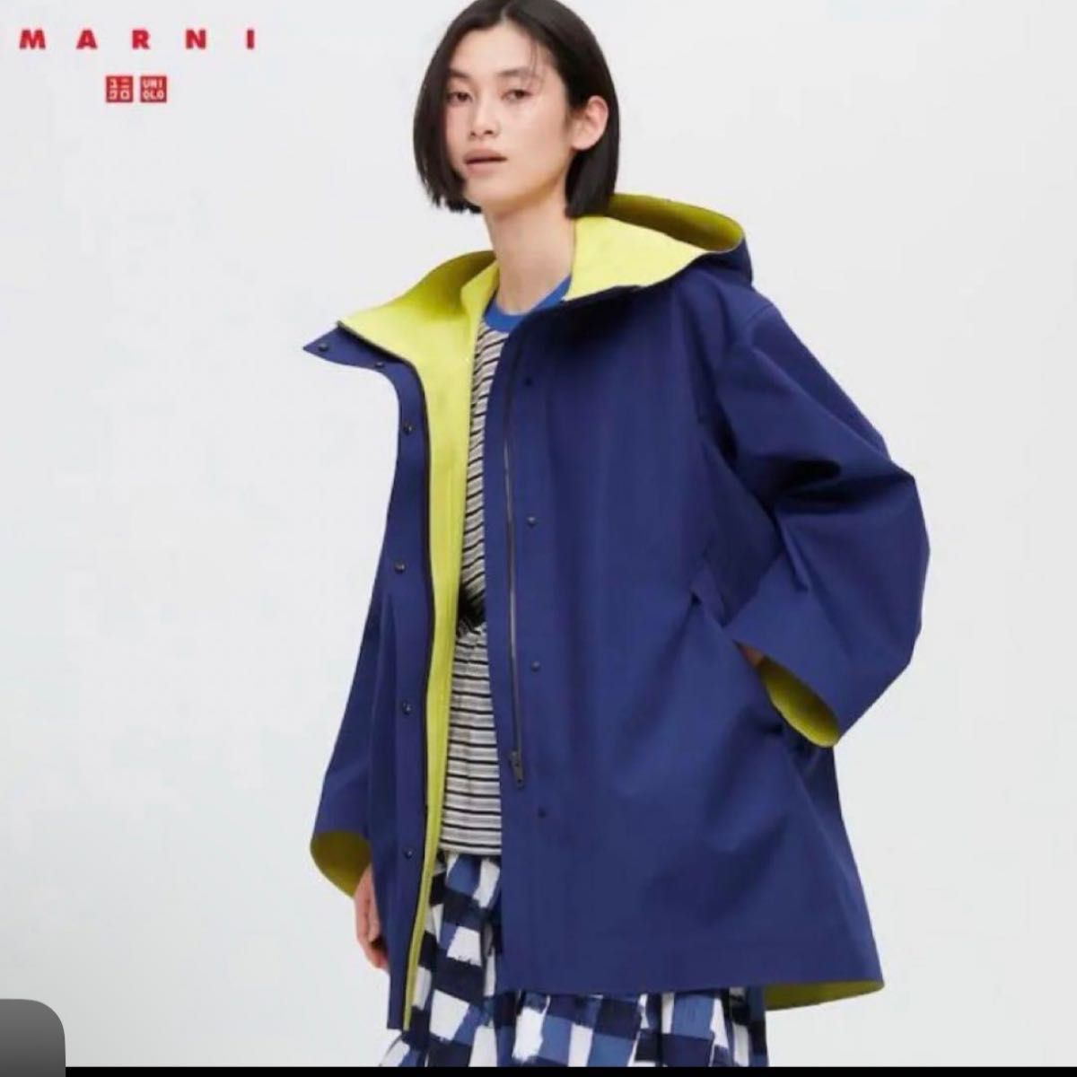 マルニ ユニクロ ブロックテックハーフコート フーディー オーバーサイズ M UNIQLO ユニクロ MARNI マルニ ユニクロ ブロックテックハーフコート フーディー オーバーサイズ M UNIQLO ユニクロ MARNI