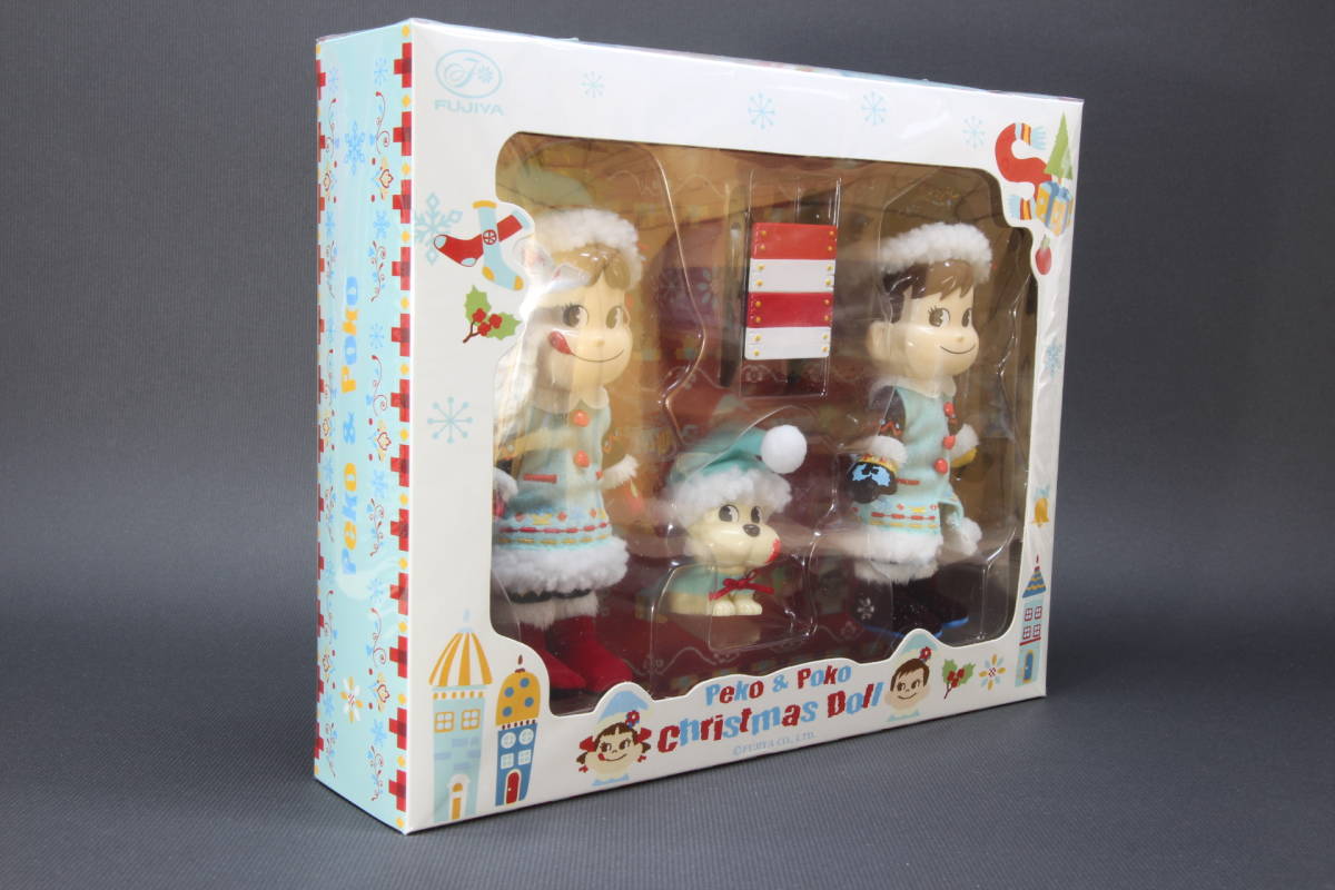 不二家 ペコちゃんPeko Poko Christmas Doll 新品・未開封品の画像4