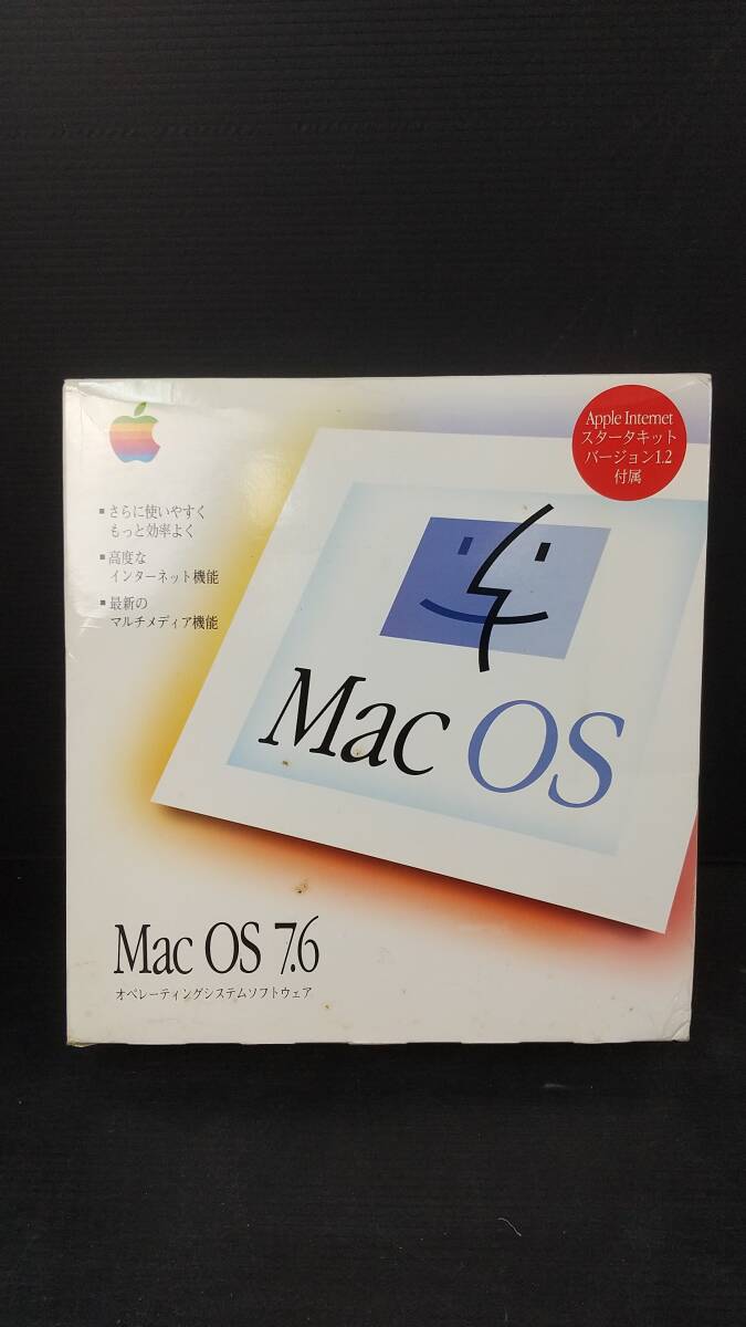 湘/Apple/ソフトウェア/Mac OS 7.6/動作未確認/Internet スタータキットのみ/インターネット機能/マルチメディア機能/2.16-11KS