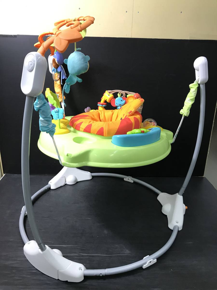 ピ/Fisher Price/レインフォレスト/ジャンパルーII/動作確認済/室内遊具/知育玩具/ベビー用品/フィッシャープライス/1.29-88KS_画像3