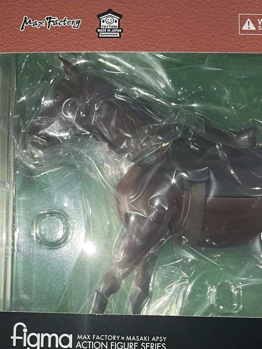  unopened figma 246a horse ( tea ) action figure figma Max Factory HORSE (CHESTNUT)