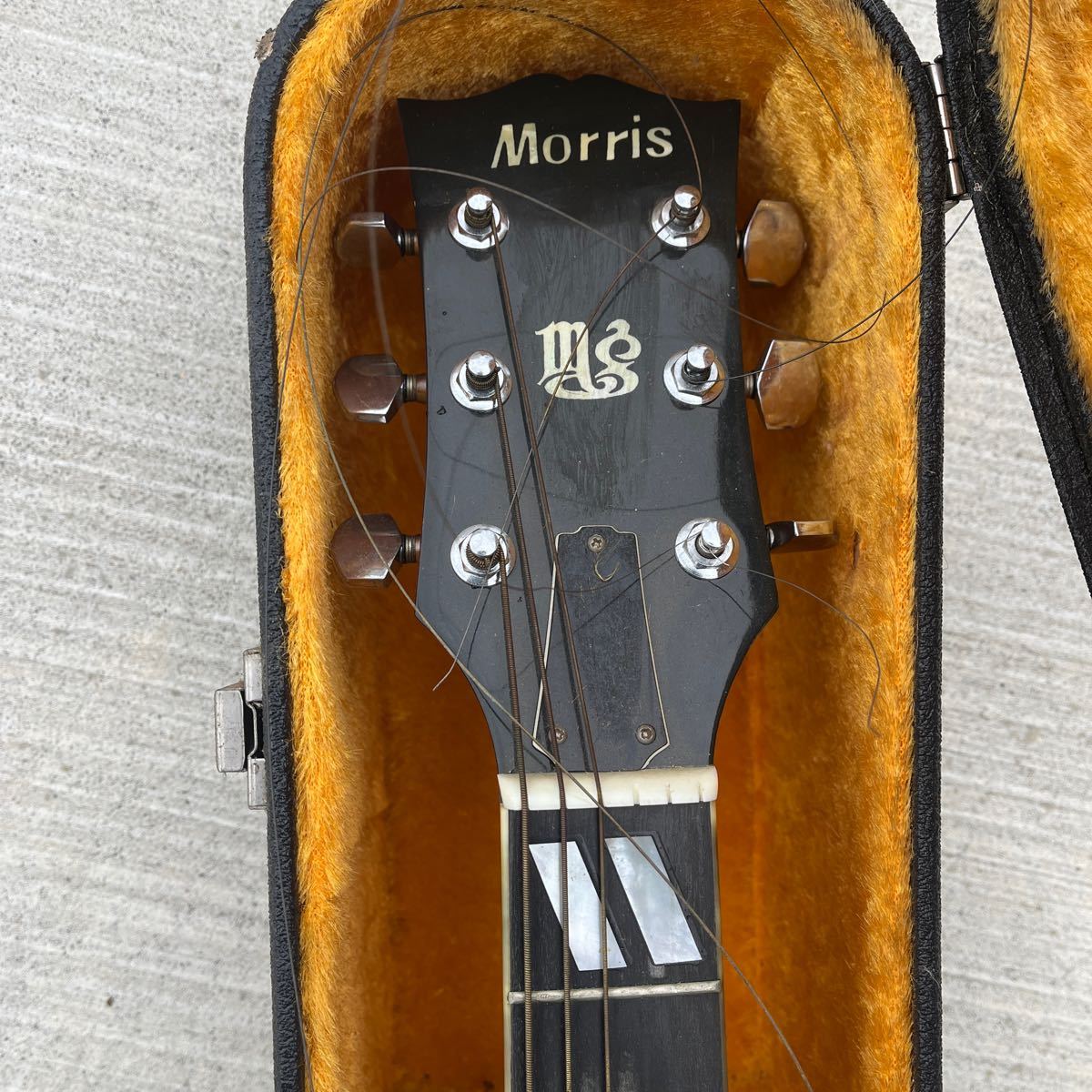 Morris ギター　ハードケース 付き_画像4