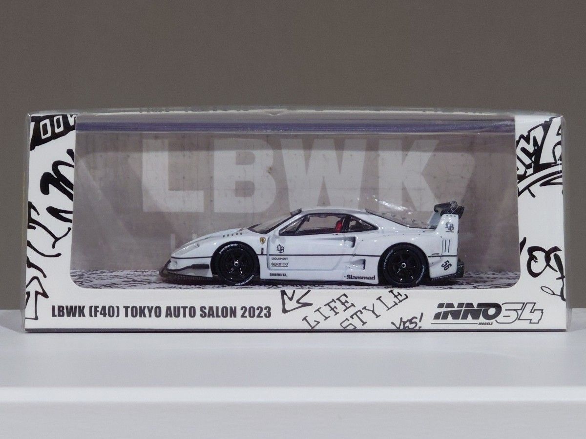 新品未開封】INNO64 1/64 LBWK (F40) TOKYO AUTO SALON 2023 新品未開封】INNO64 1/64 LBWK (F40) TOKYO AUTO SALON 2023