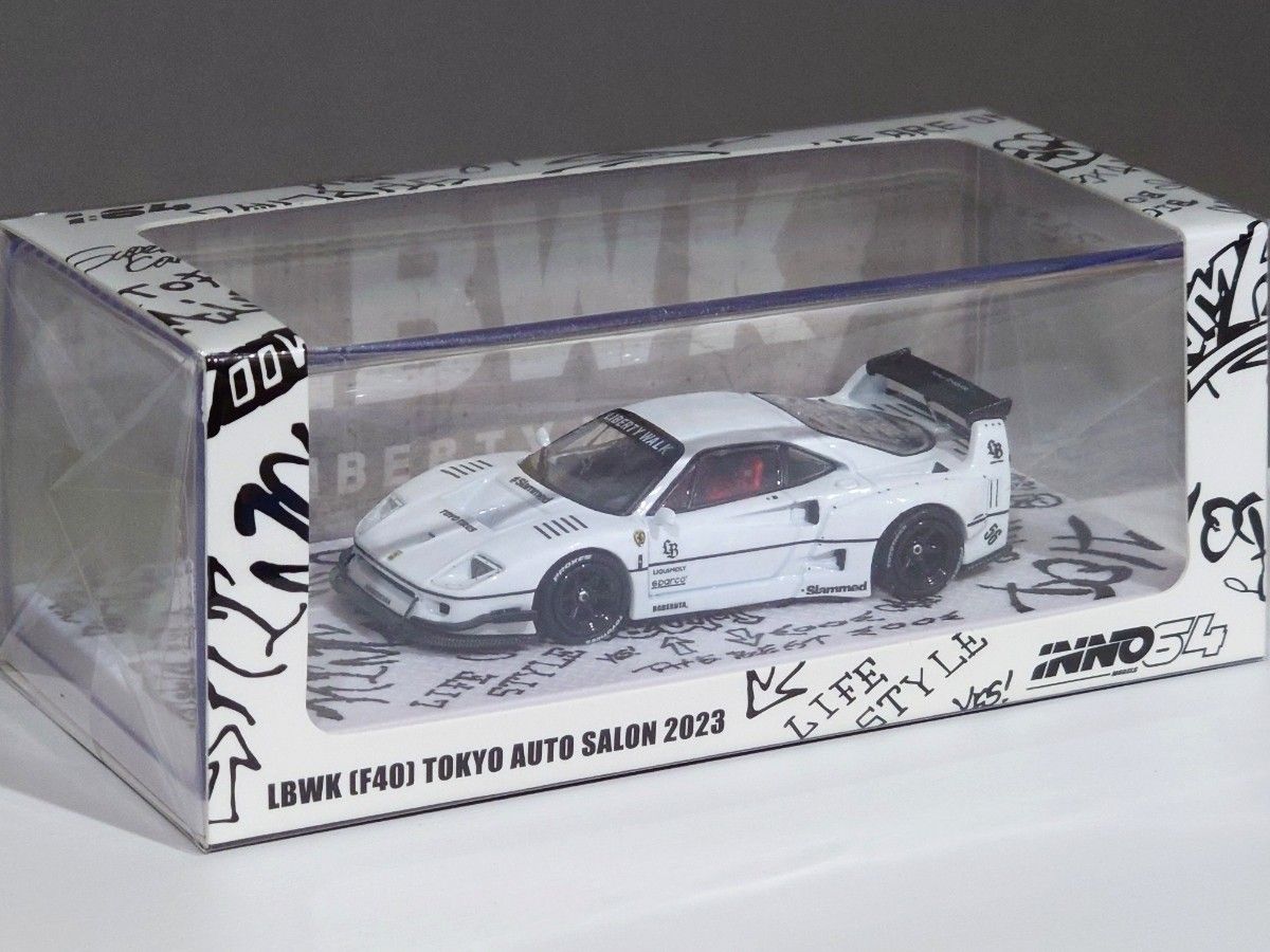 新品未開封】INNO64 1/64 LBWK (F40) TOKYO AUTO SALON 2023 新品未開封】INNO64 1/64 LBWK (F40) TOKYO AUTO SALON 2023