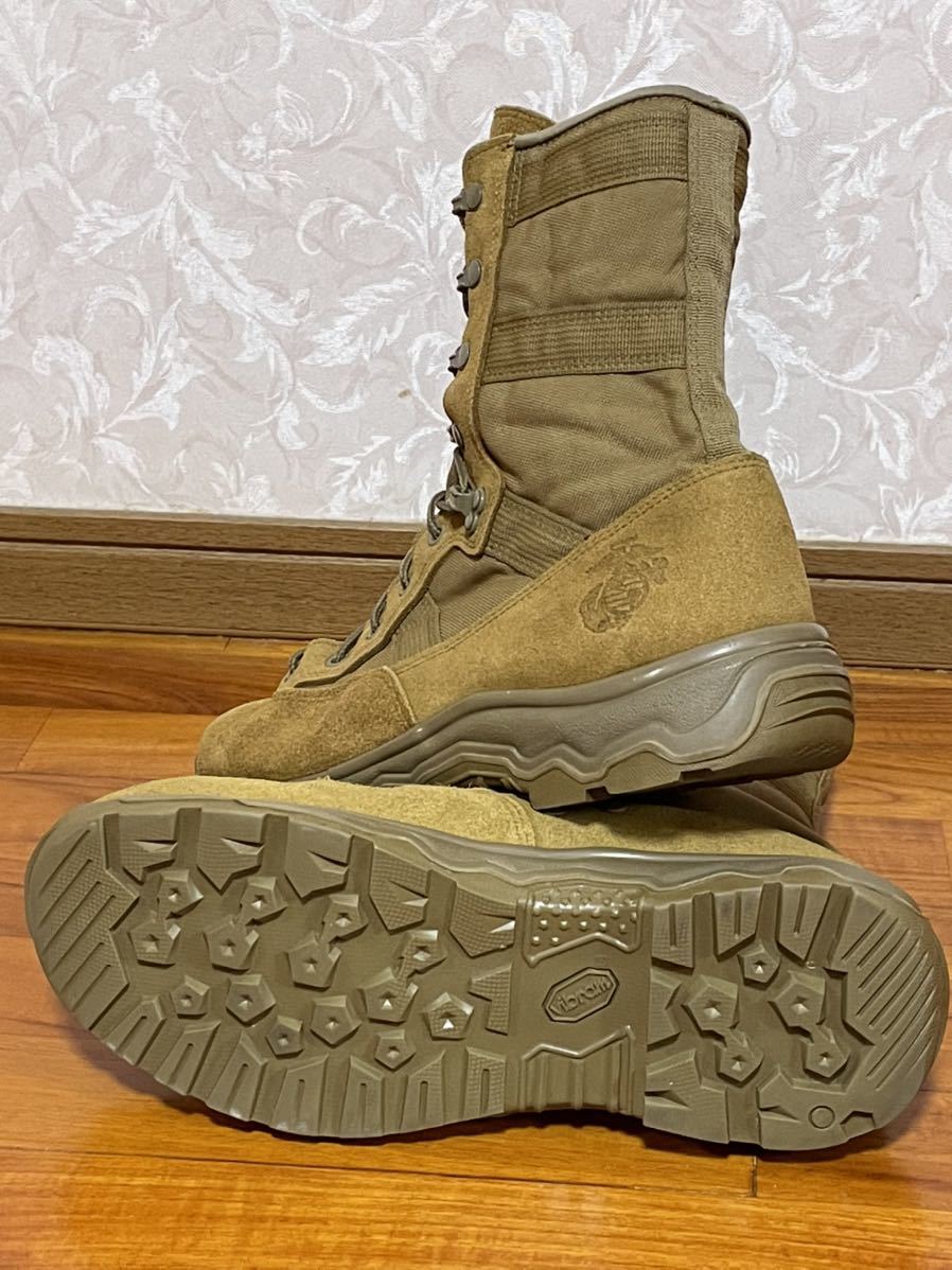 米軍放出品　中古美品　Ｄａｎｎｅｒ　ＲＥＣＫＯＮＩＮＧ　８　ＣＯＹＯＴＥ　ＨＯＴ　ＥＧＡ　ＵＳＭＣ　デザートブーツ　１２Ｄ_画像5