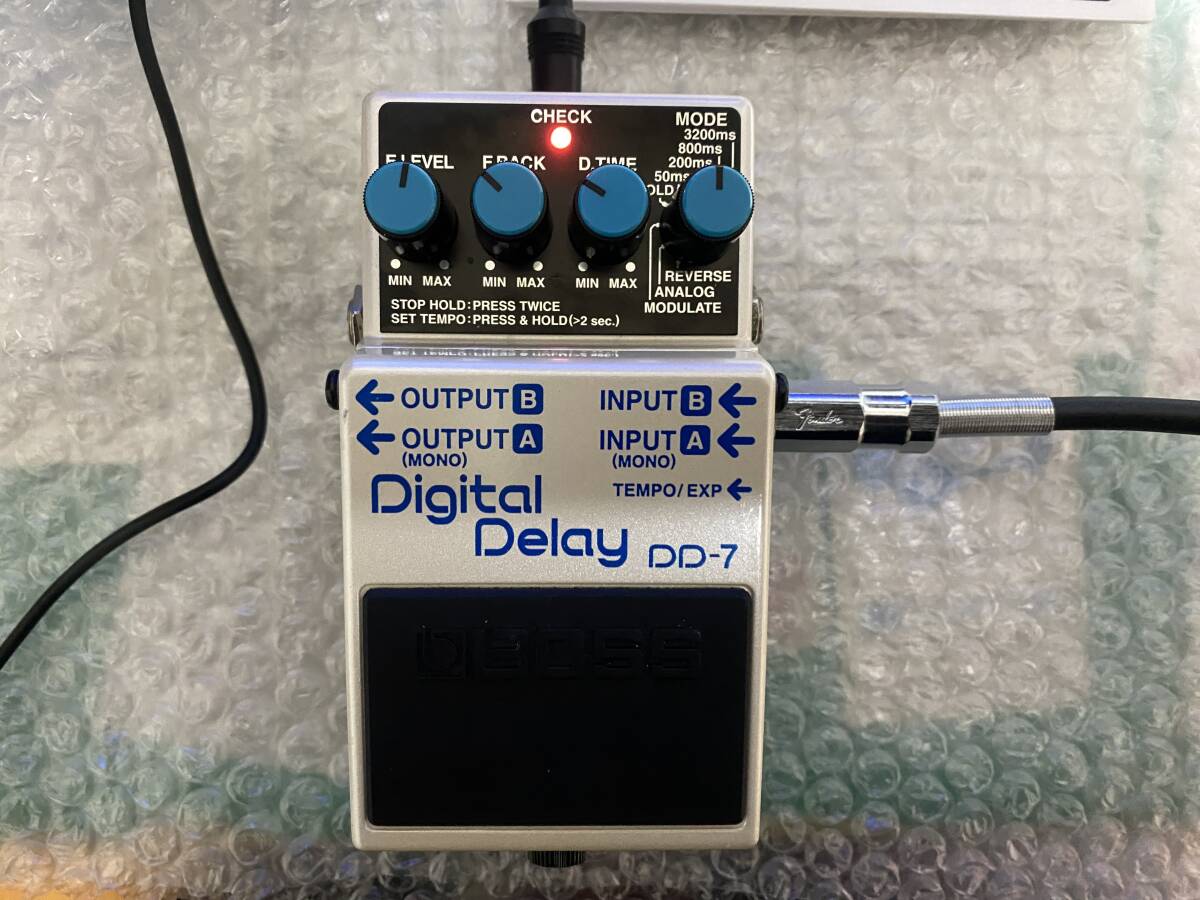 BOSS DD-7 Digital Delay・元箱・取説付！・通電・エフェクト確認済！！そこそこの美品です！_画像2