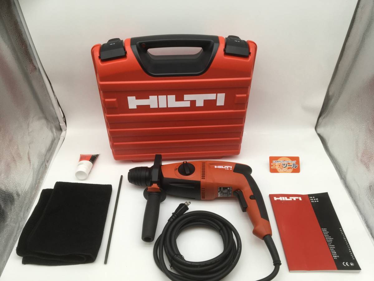 【領収書発行可】〇HILTI/ヒルティ SDSプラス電動ロータリーハンマドリル TE2 [ITA3VT1V3GYG]_画像1