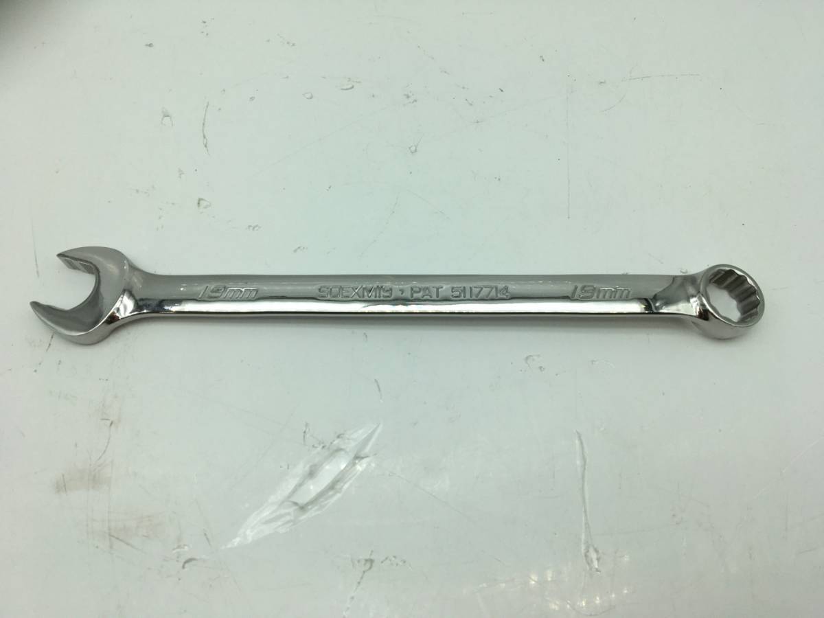 【領収書発行可】★Snap-on/スナップオン コンビネーションレンチ　19mm ●堀キズあり● SOEXM19 [ITILXMZABS3J]