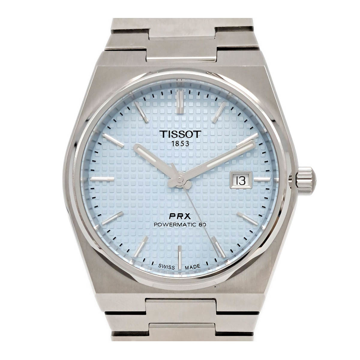 祝開店!大放出セール開催中 ティソ PRX 【時計】 中古 TISSOT メンズ ステンレススティール 自動巻き T137.407.11.351.00 パワーマティック80 ティソ