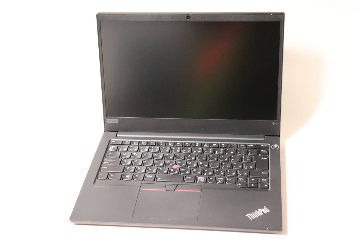 M265. Lenovo / ThinkPad E14 / 20RACTO1WW / Core i7-10510U / 16GBメモリ / SSDなし / 通電確認・ジャンク_画像1