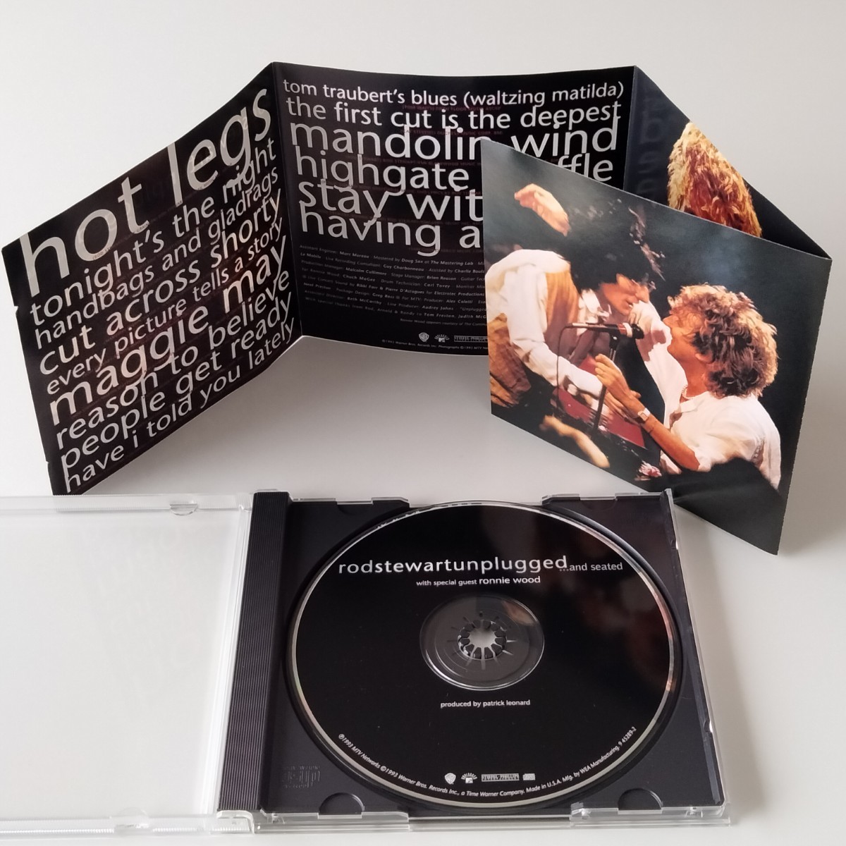 【美盤 輸入盤CD】ロッド・スチュワート アンプラグド(452892)ROD STEWART UNPLUGGED...AND SEATED/RON WOOD ロン・ウッドの画像3