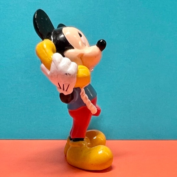 ミッキーマウス PVC フィギュア 電話持ち アプローズ Applause Disney Mickey Mouse toy ディズニー アメトイ トイ キャラクター おもちゃ_画像4