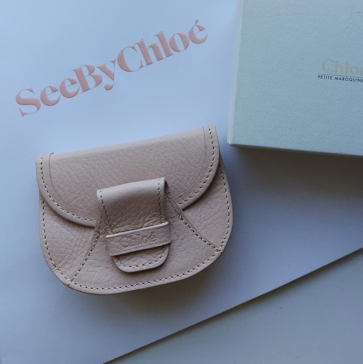 お手頃価格 【新品】クロエ Chloe 小銭入れ コインケース ベージュ