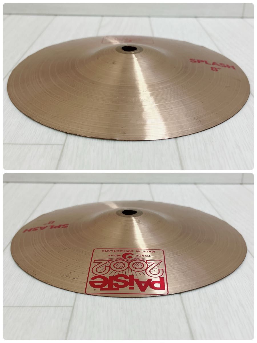 PAISTE スプラッシュシンバル 8インチ 2002 Splash 8 良品_画像7