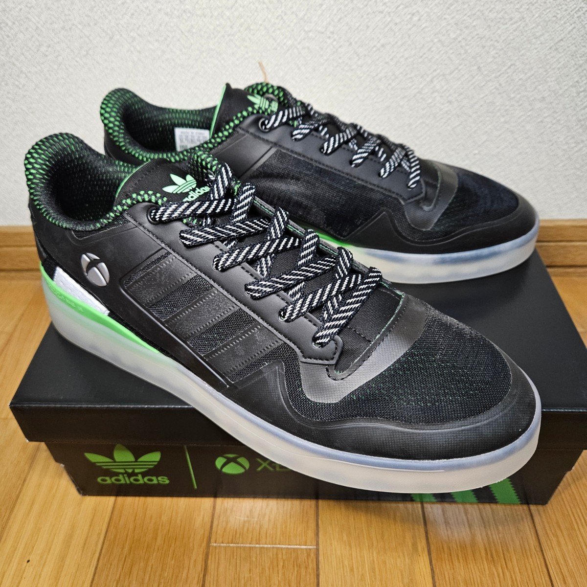 【新品30cm】Xbox × adidas FORUM TECH BOOST GW6374 フォーラムテックブースト Xbox20周年記念