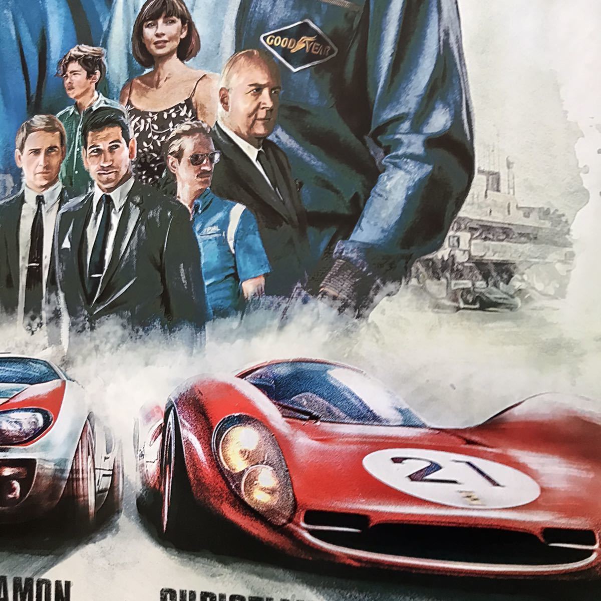 海外版ポスター『フォードvsフェラーリ』（Ford v Ferrari）（Le Mans 66）#1★ルマン/GT40_画像5