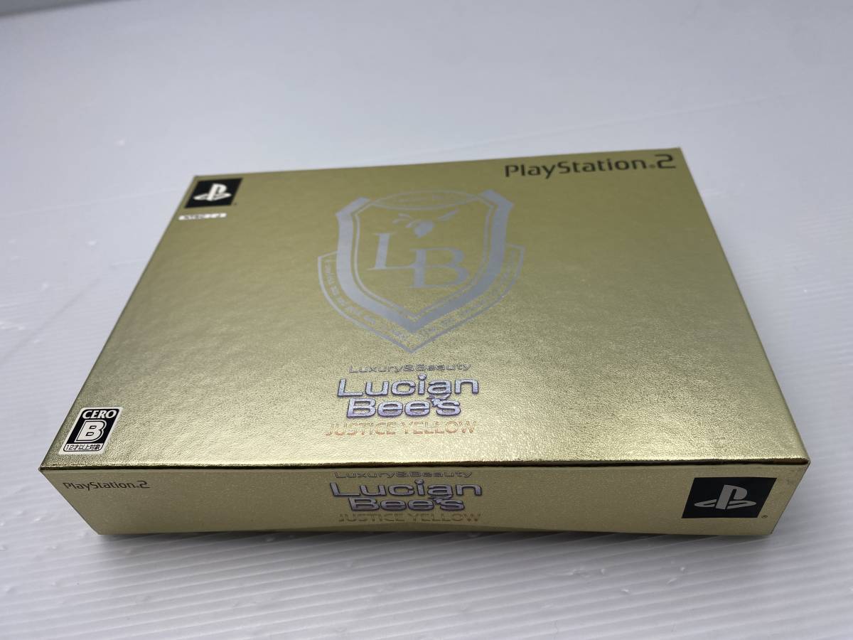 ★限定版★Luxury＆Beauty Lusian Bee’s JUSTICE YELLOW PS2 プレステ ソフト【中古/現状品】_画像1