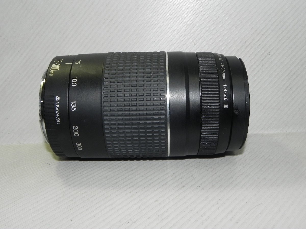 Canon EF 75-300mm f/4-5.6 III レンズ