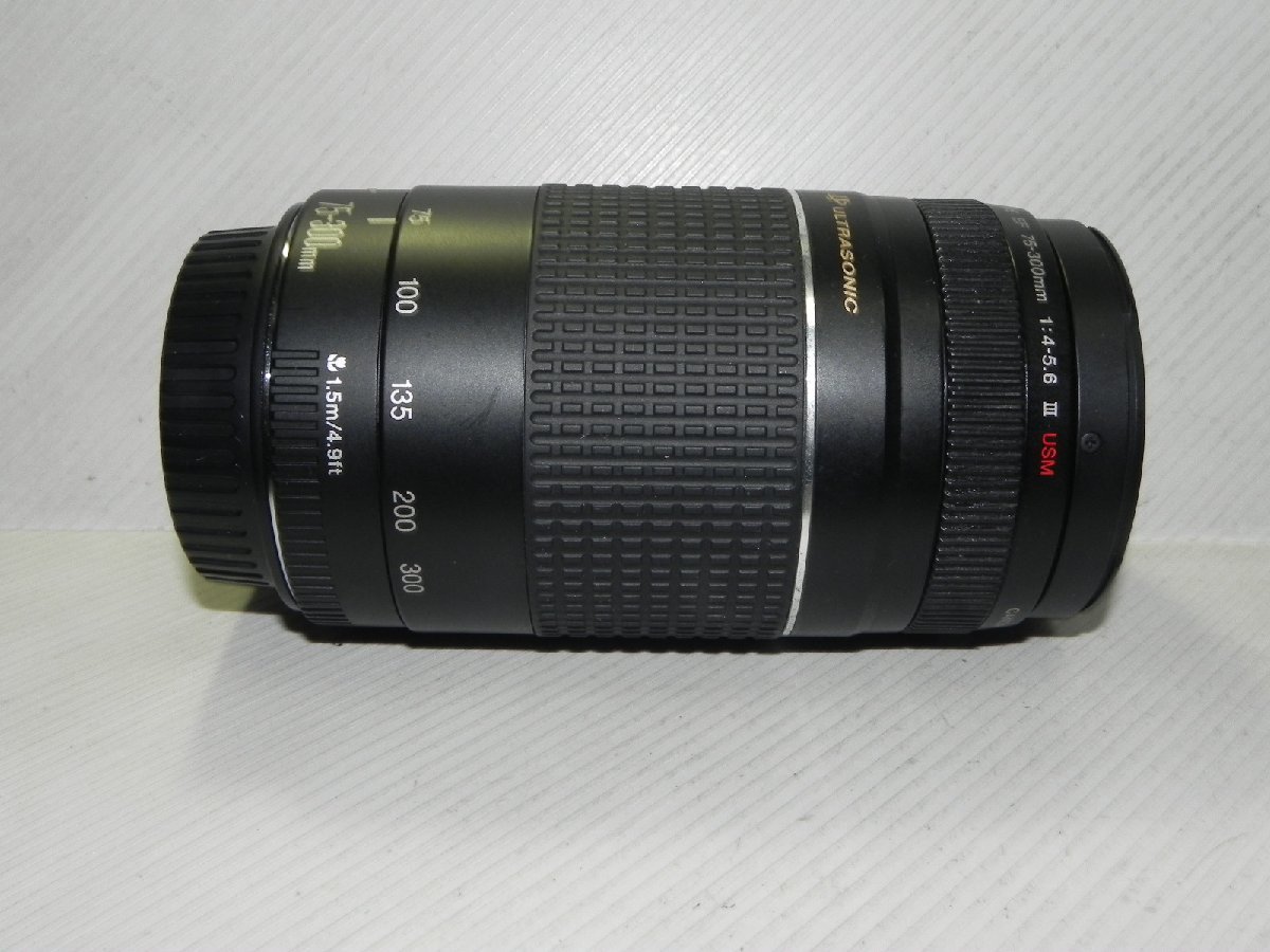 Canon EF 75-300mm f/4-5.6 III USM レンス゛ - キヤノン Canon EF 75-300mm f/4-5.6 III USM レンス゛ - キヤノン
