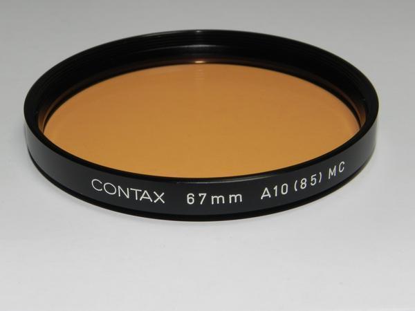 CONTAX 67mm A10 (85) MC FILTER( unused goods )