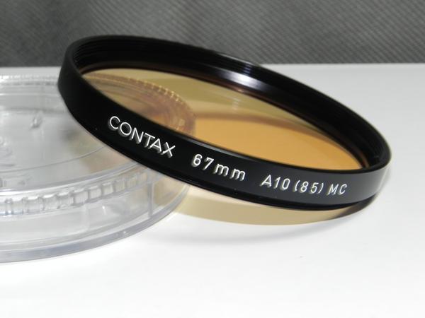 CONTAX 67mm A10 (85) MC FILTER( unused goods )