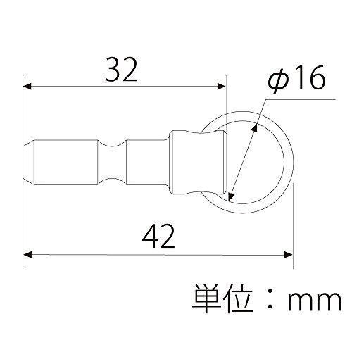 トップ工業 (TOP) アルミキーアダプター レッド 携帯用 軽量 ビット ソケットホルダー ESH-AR_画像6