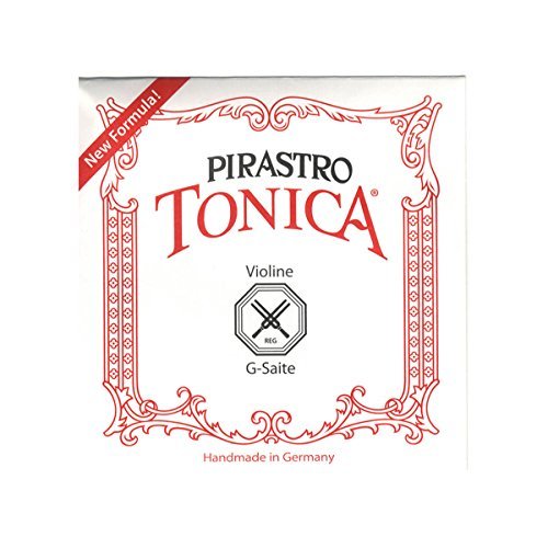 Tonica トニカ ヴァイオリン弦 G線 ナイロン 3/4-1/2 シルヴァー巻 4124_画像1