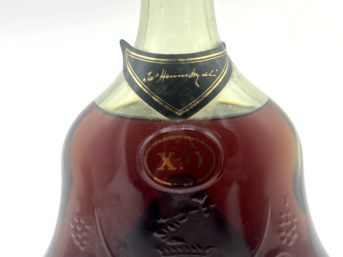 未開栓 古酒 Hennessy XO COGNAC BRANDY 金キャップ クリアボトル ヘネシー ブランデー コニャック 700ml 40% 箱付 _画像4