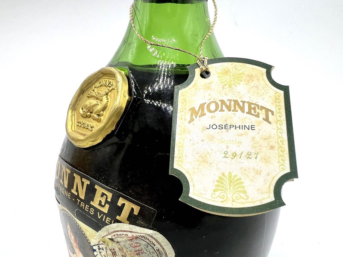未開栓 古酒 MONNET JOSEPHINE モネ ジョセフィーヌ コニャック ブランデー 700ml 40% 箱付き _画像5