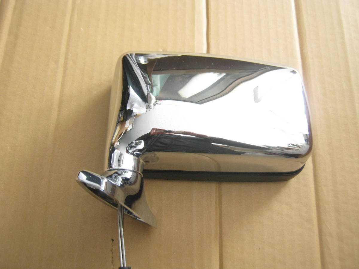  Jeep AMC|Jeep Wagonia, Cherokee, J-10/20 for original NOS remote door mirror (L/H) new goods unused parts 1980~85 part number 575 1989