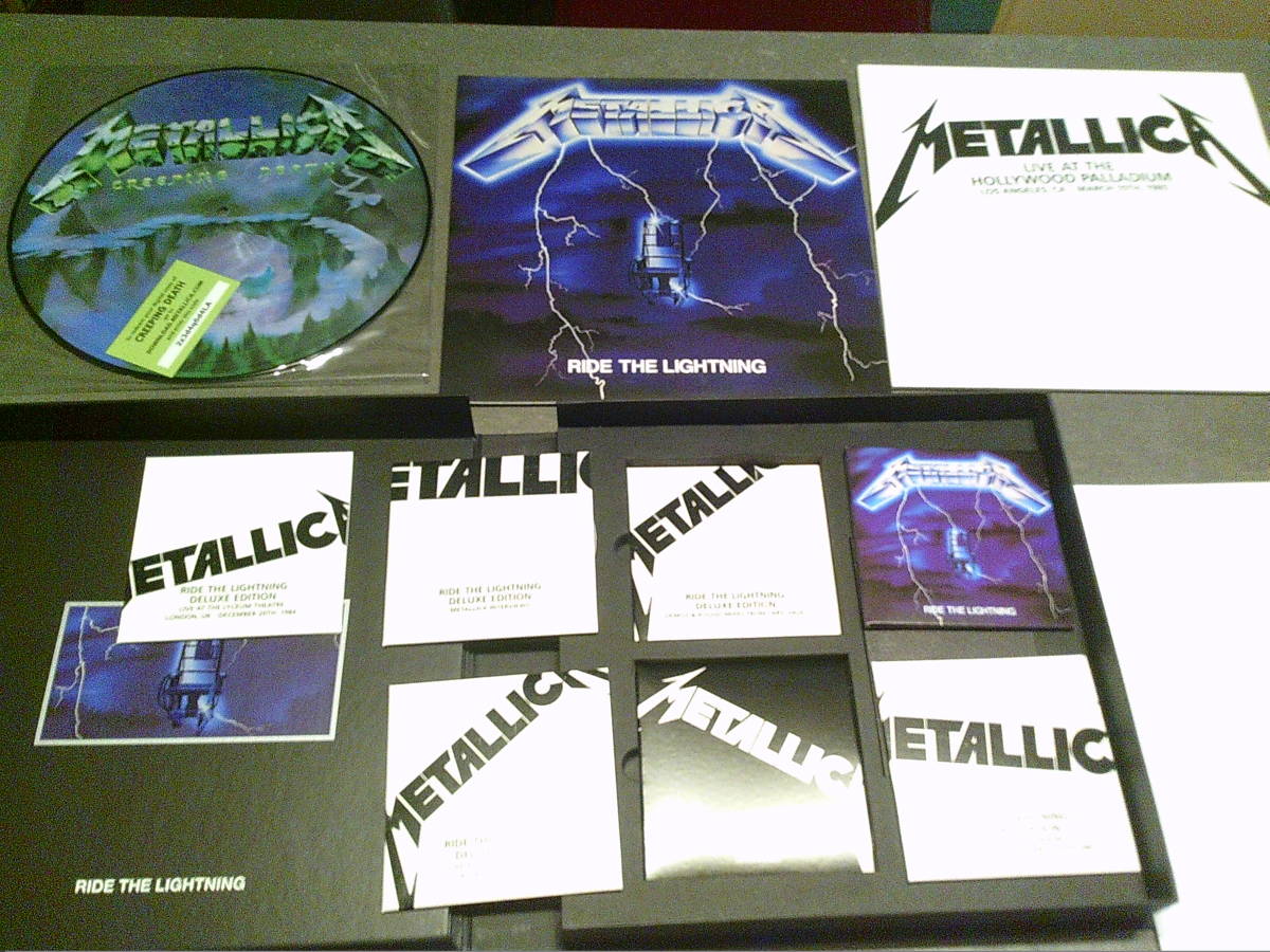 METALLICA[RIDE THE LIGHTNING DELUXE EDITION]6CD+4VINYL+DVD