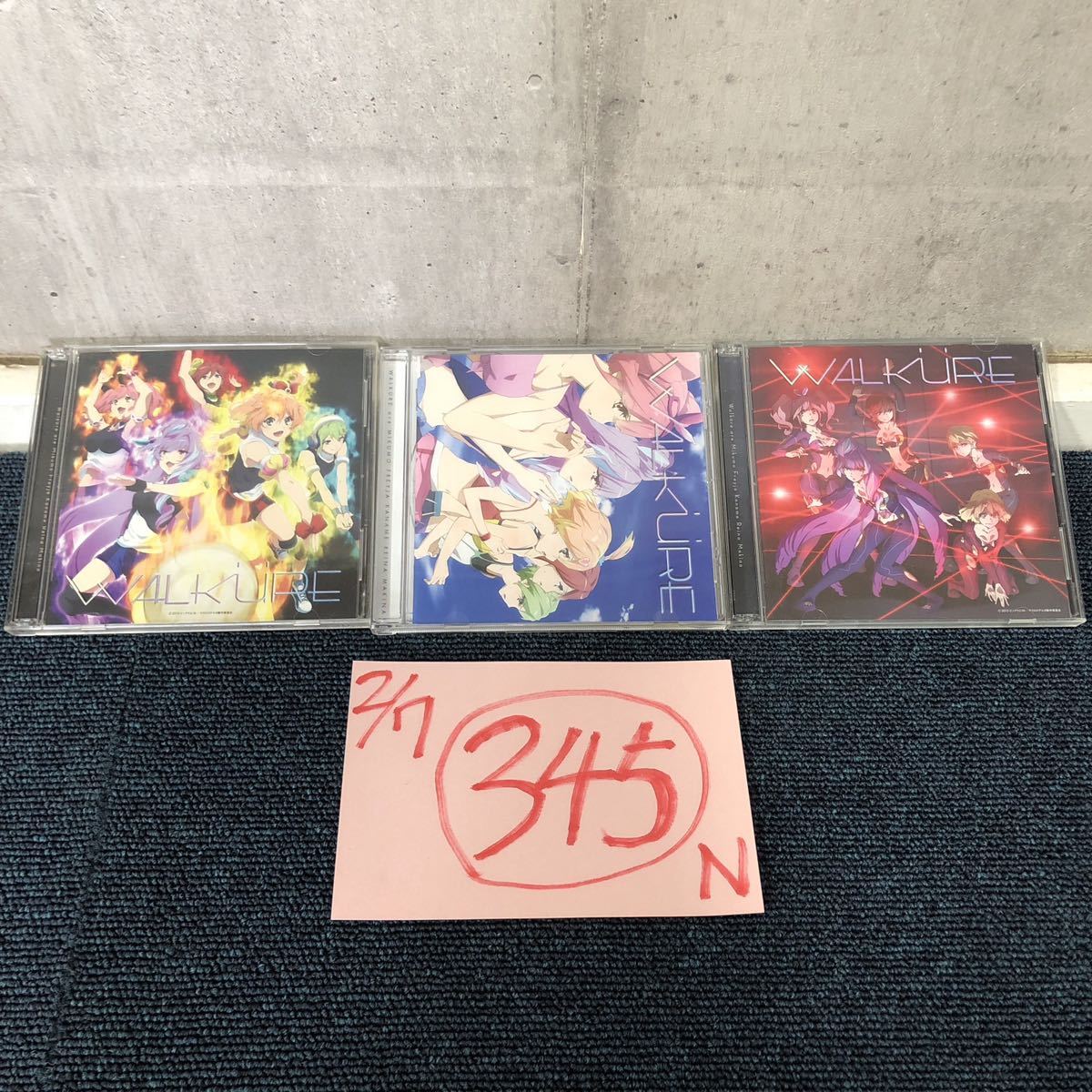 【に.ec】CD ワルキューレ WALKURE 3セット マクロスTrap! DVD付き アルバム マクロスΔ(デルタ とまらない attack_画像1