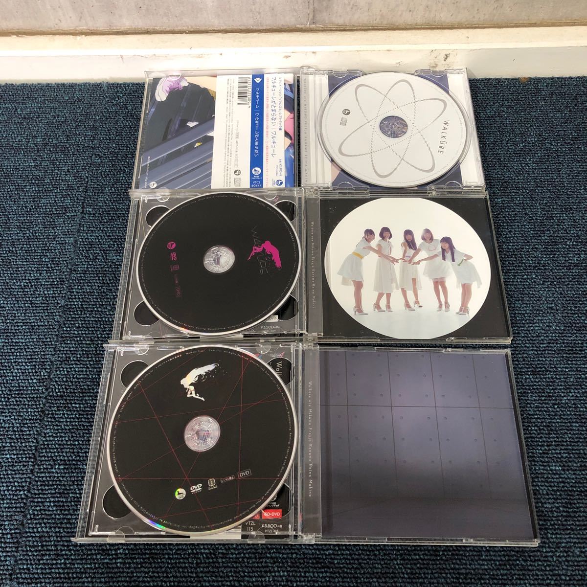 【に.ec】CD ワルキューレ WALKURE 3セット マクロスTrap! DVD付き アルバム マクロスΔ(デルタ とまらない attack_画像3